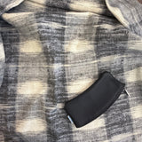 shibori grey | swatch with stylo for size reference