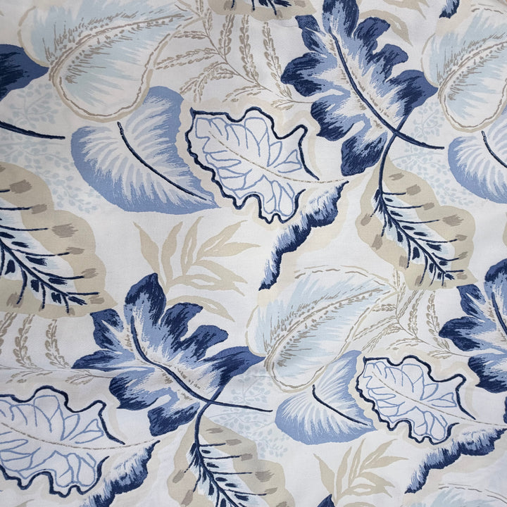 palm blue | waverly | cotton twill