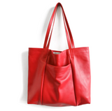 true red lambskin | swatch