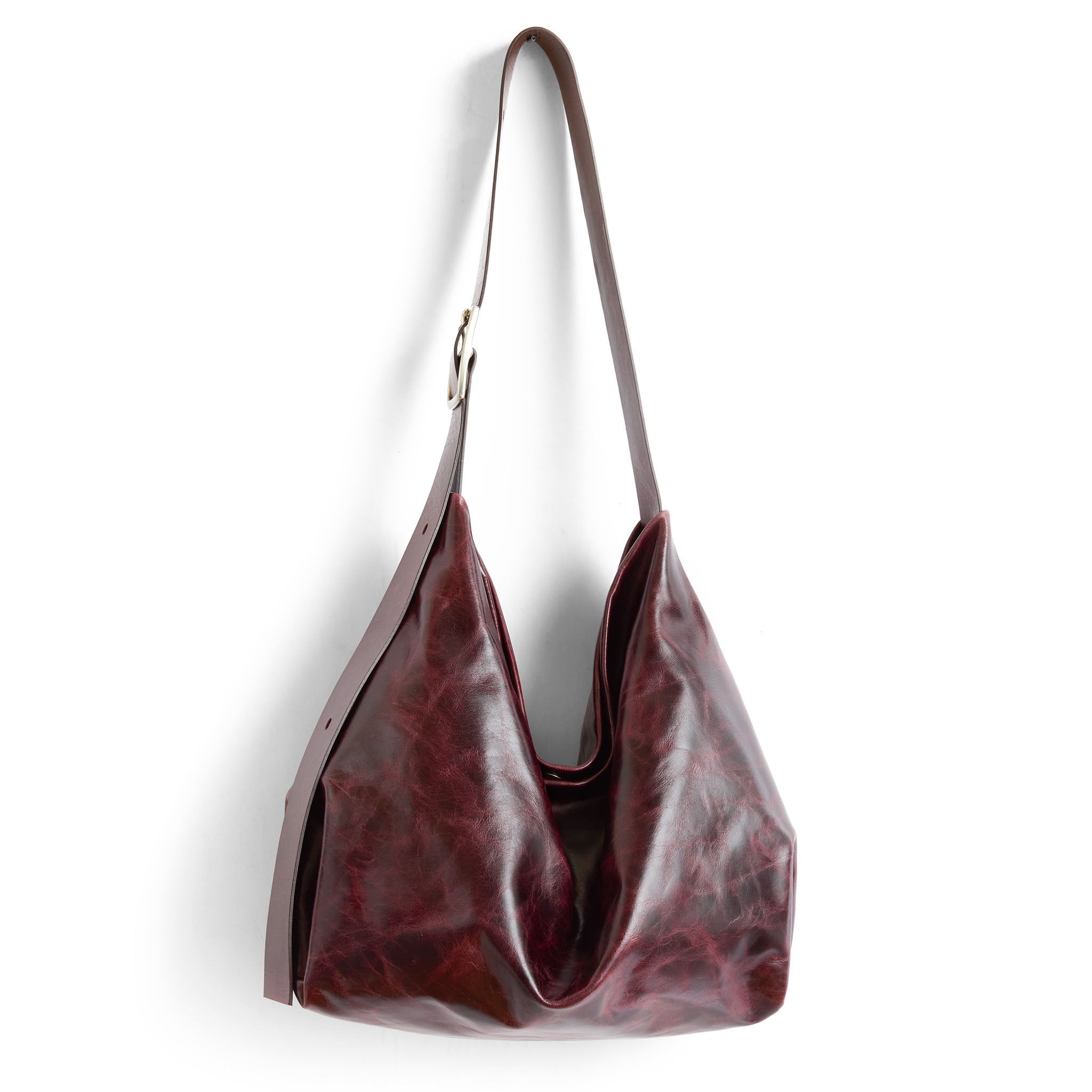 central boho size large in black cherry