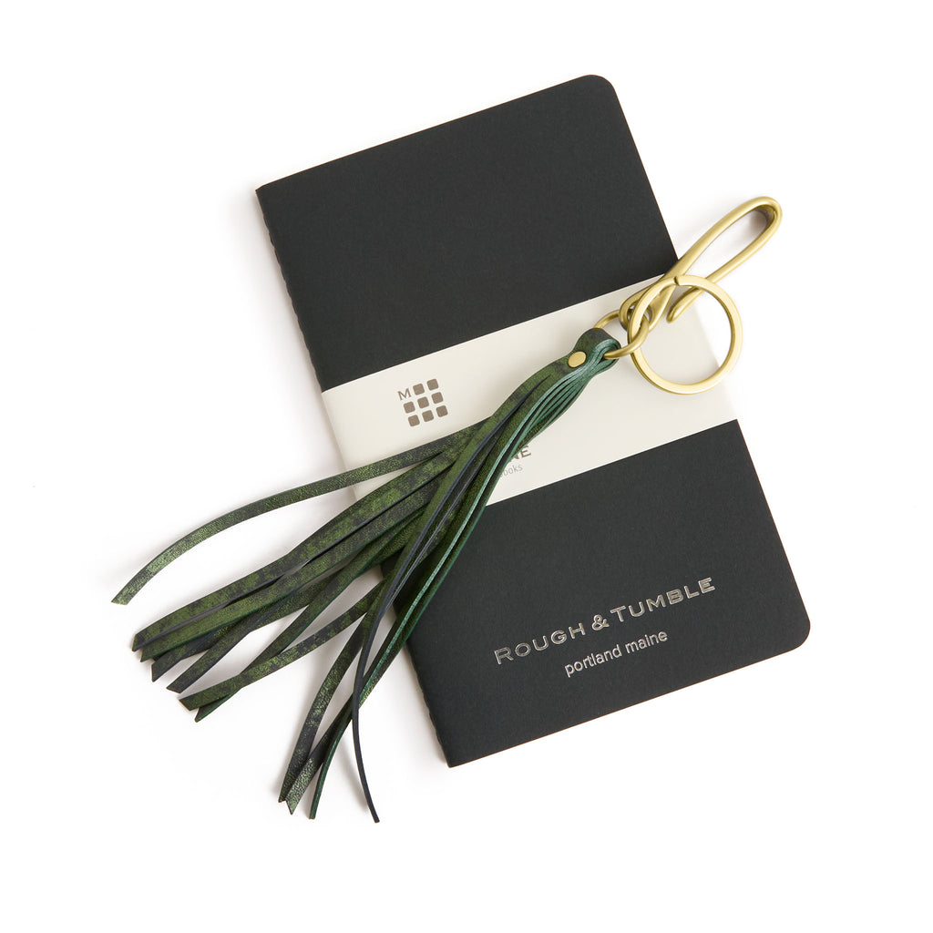 brushed tarragon brass | slip tassel in brushed tarragon