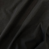matte black japanese textured canvas blend | swatch