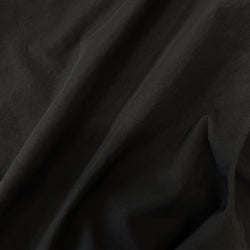 matte black japanese textured canvas blend | swatch
