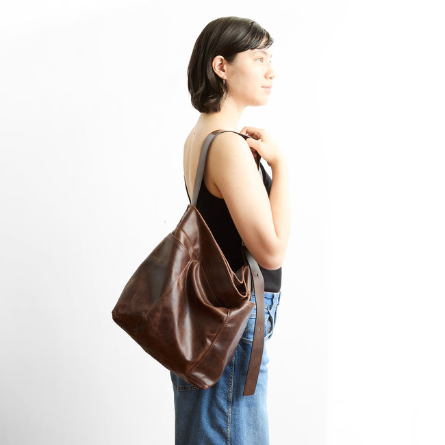 bourbon + distressed espresso | large central lotus in bourbon