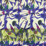 peace | peace swatch with ruler showcasing size of print in inches