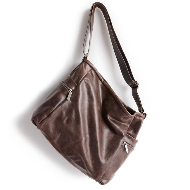 bourbon + cognac | pillow bucket multi pocket original in bourbon and cognac