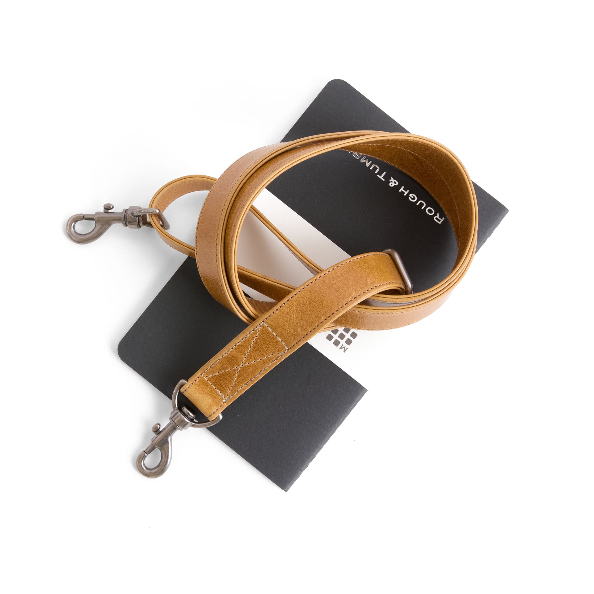 slim adjustable crossbody strap in goldenrod with antique silver hardware