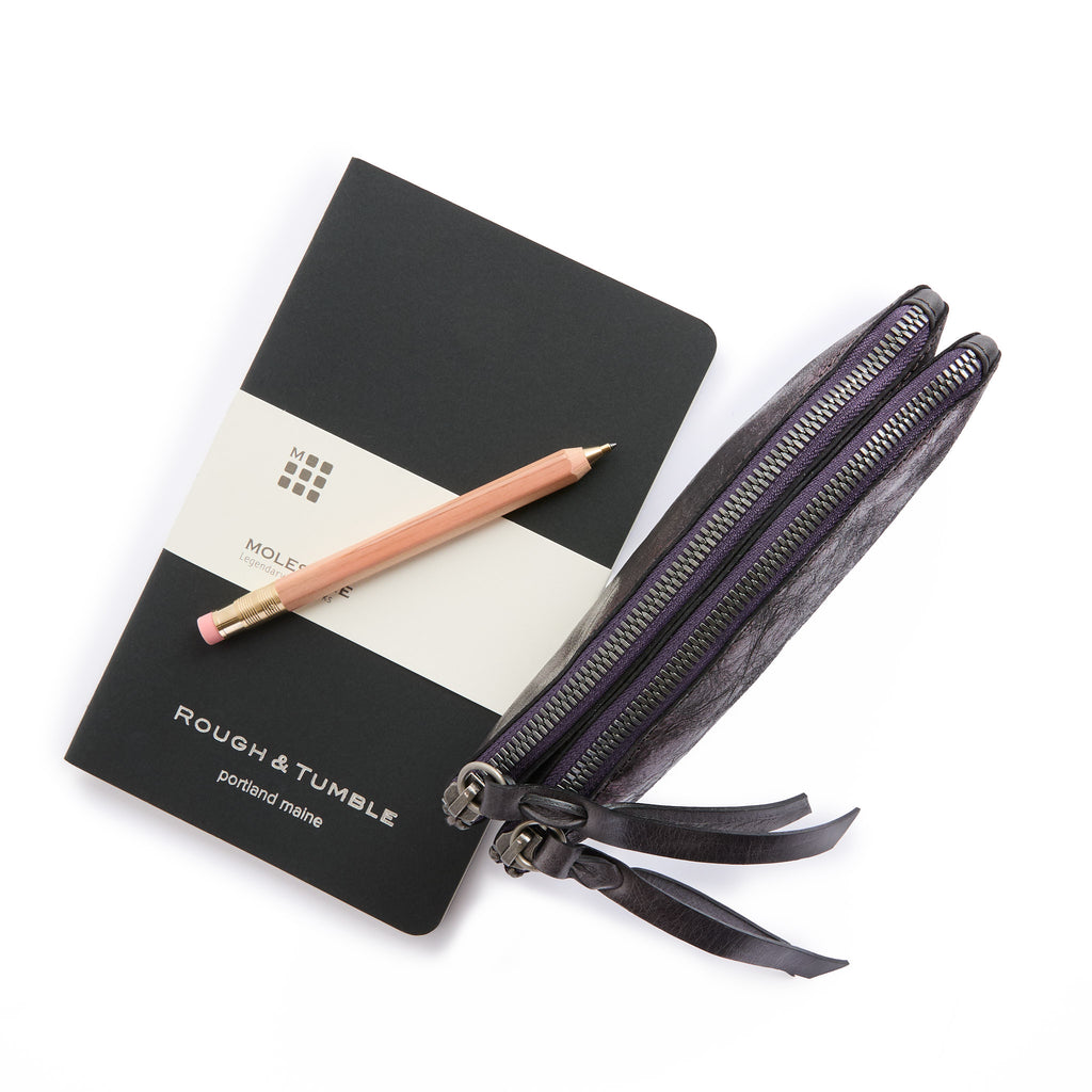 twin pencil in mica amethyst and falcon top view 