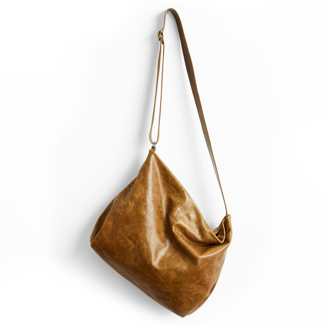 light saddle large | large central boho crossbody in light saddle