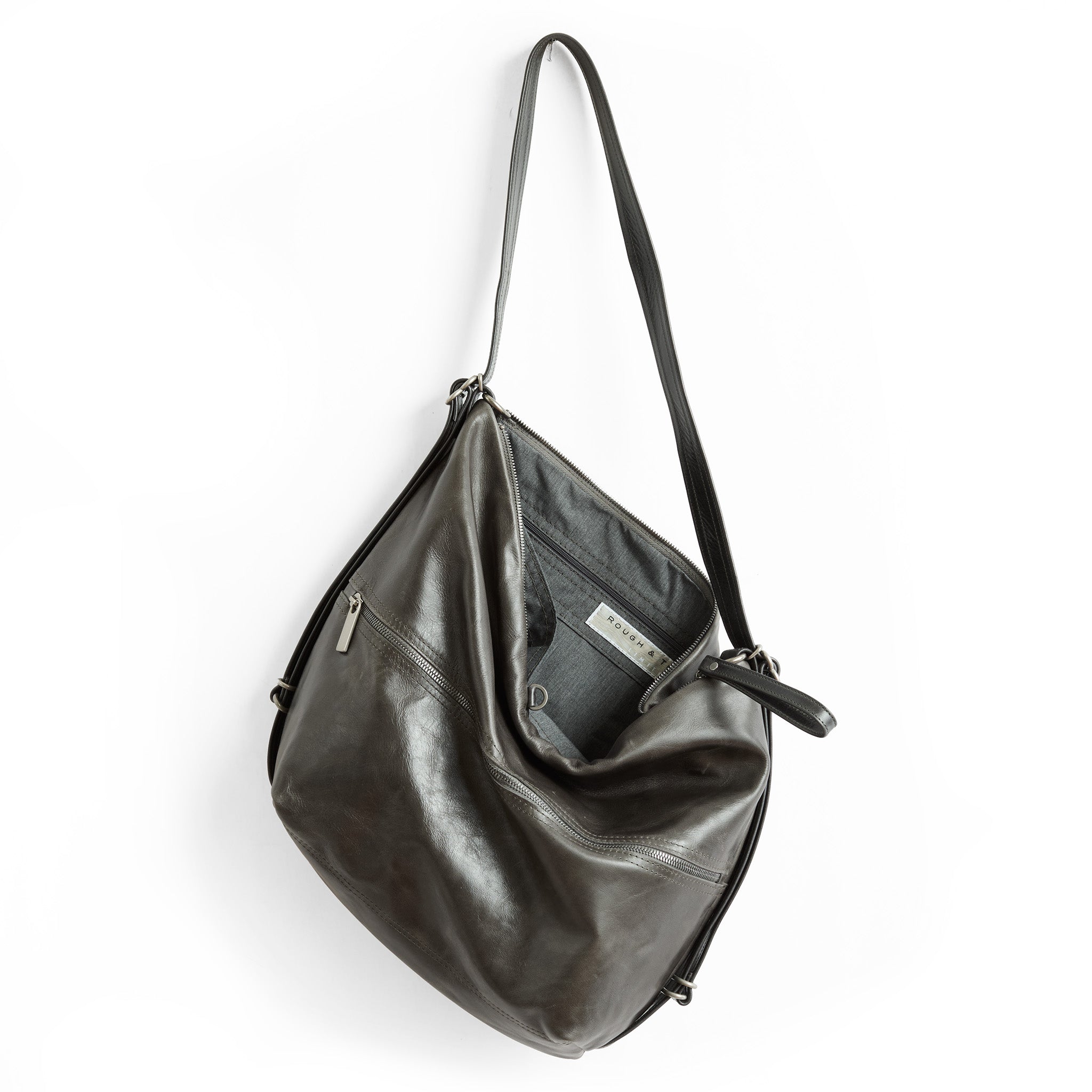 large city in alaska grey, showcasing grey chambray lining