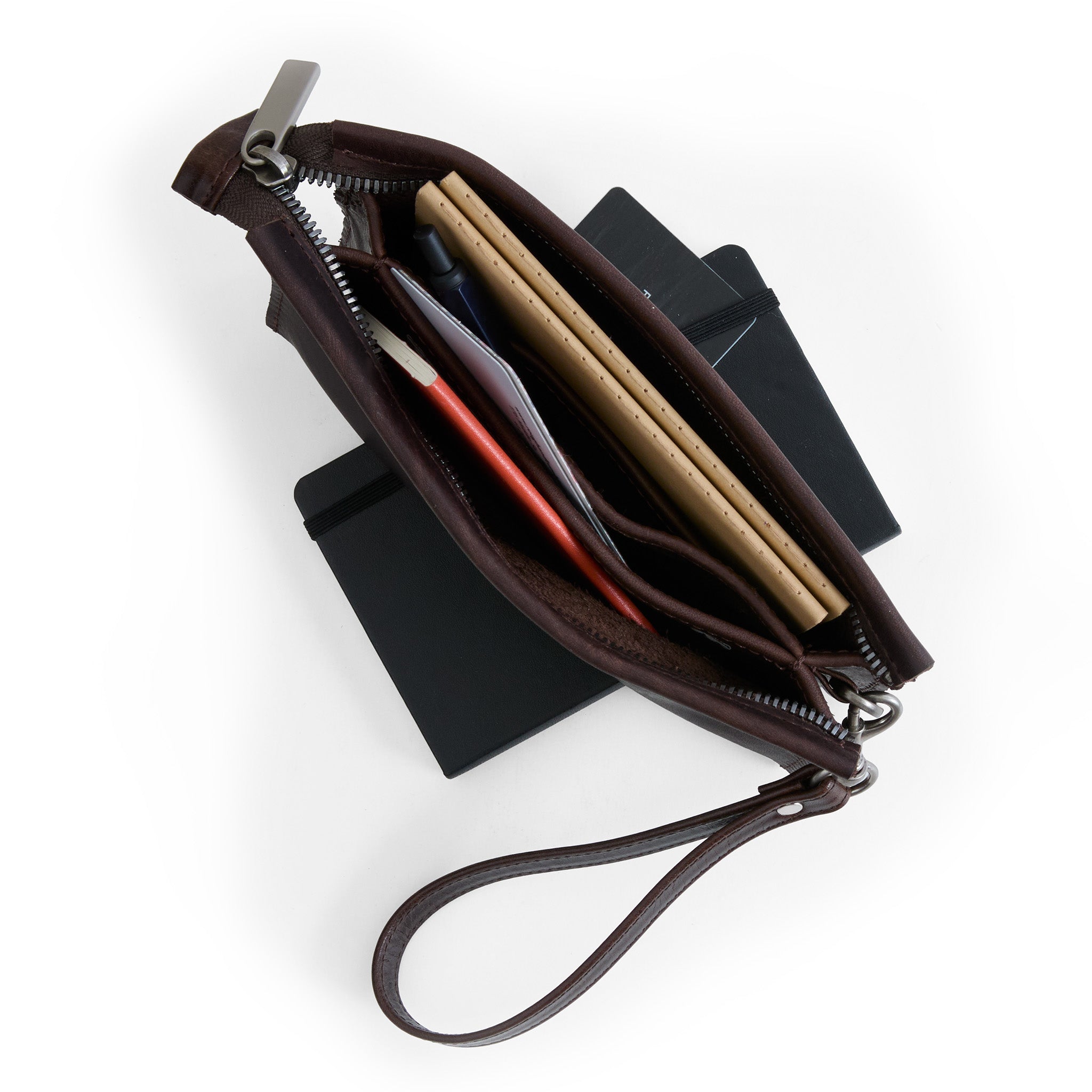 EDC wallet wristlet in pure earth