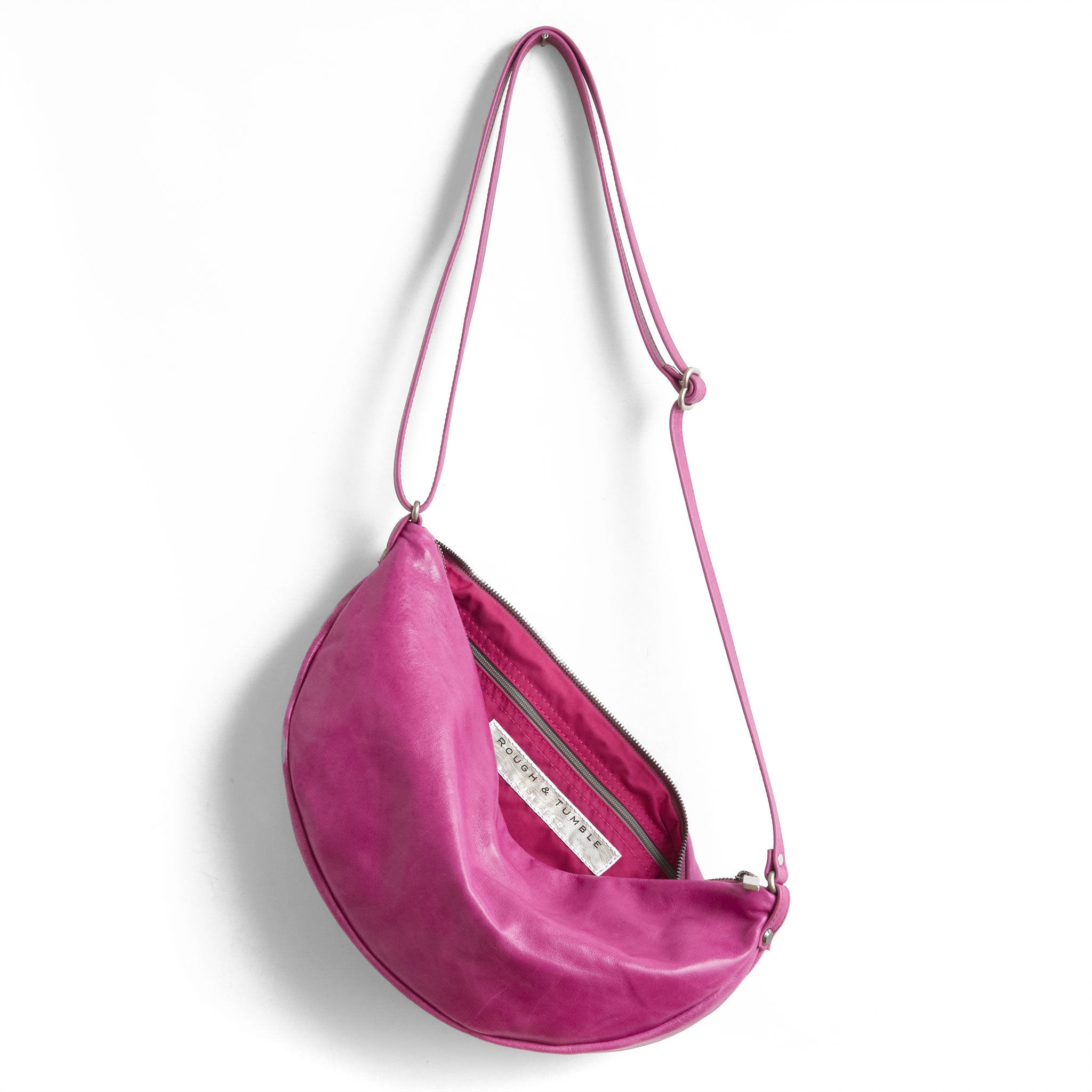 luna size large in hibiscus, showcasing interior pixie lining