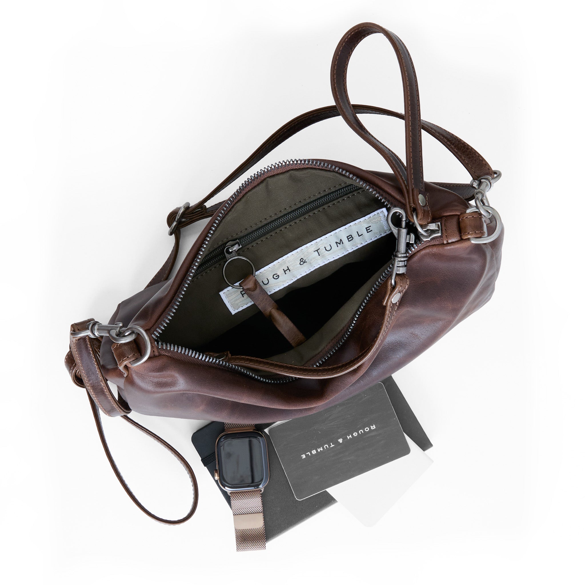 the scottie in bourbon, showcasing interior kelp lining