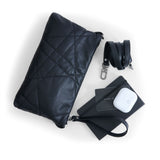 quilted pashi black | swatch