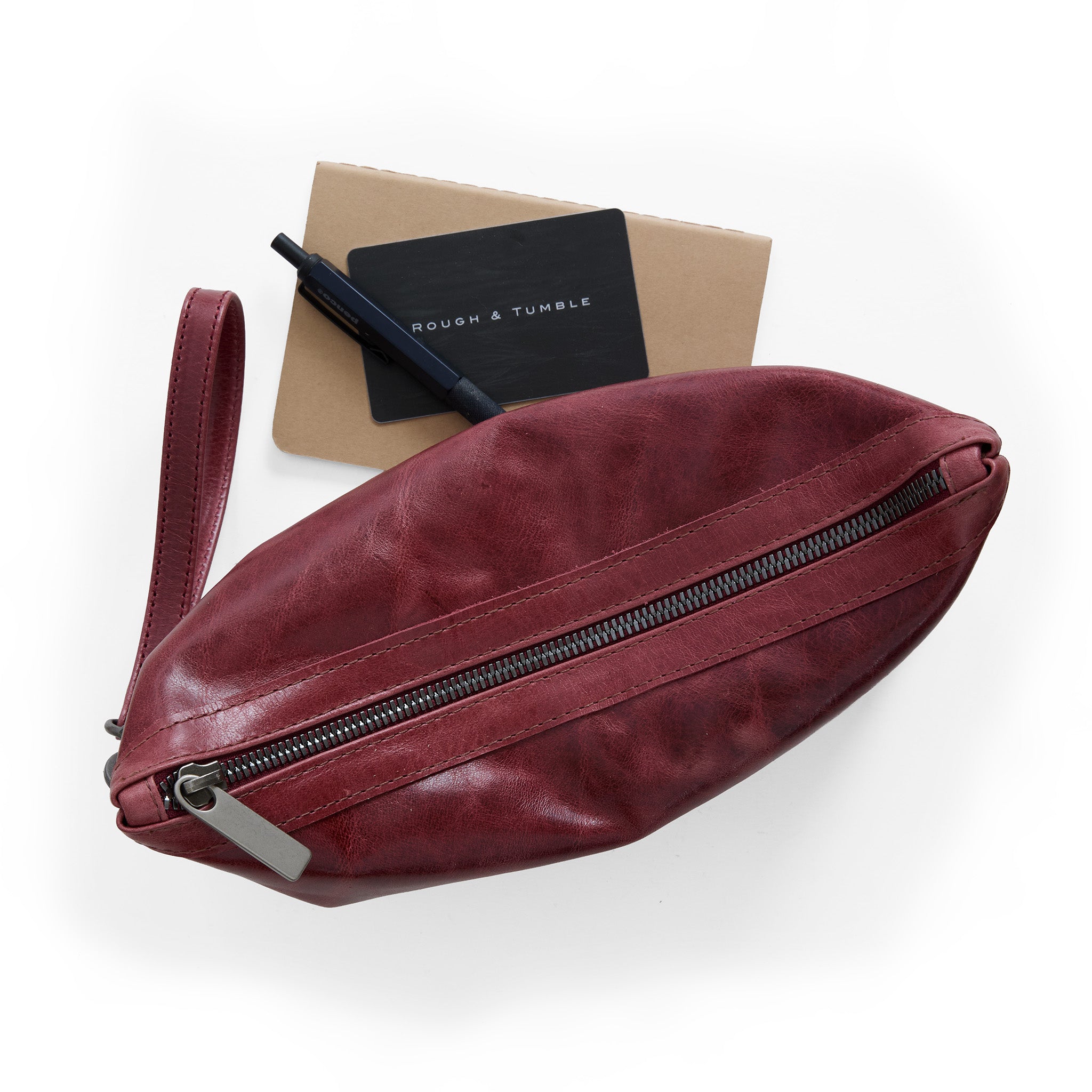 zip pouch in nectar