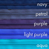 navy | nylon | zipper swatch
