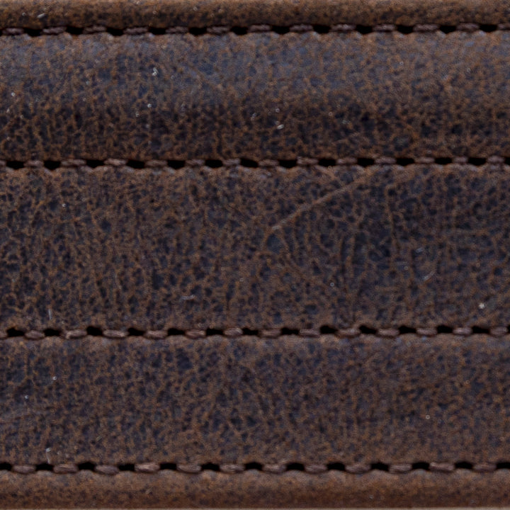 distressed espresso wide strap | swatch