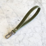 fob key clip wristlet leather maine