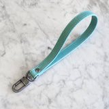 fob key clip wristlet leather maine