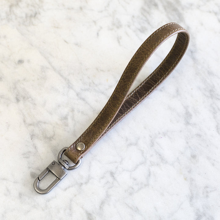 fob key clip wristlet leather maine