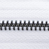 white | antique | zipper swatch